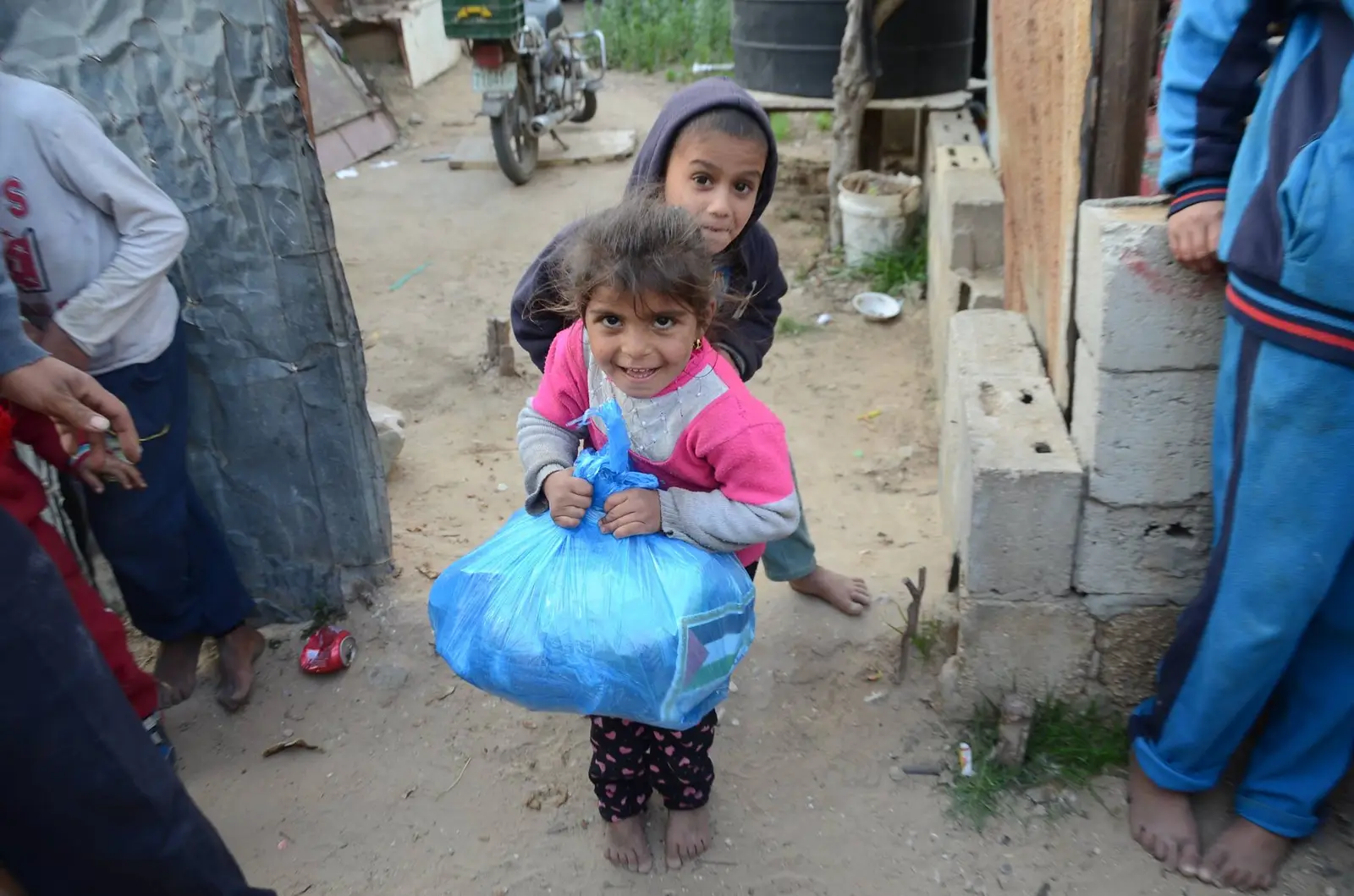 Humanitäre Hilfe in Gaza